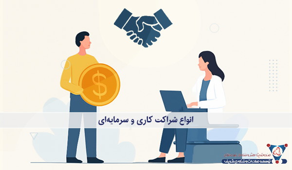 انواع شراکت کاری و سرمایه‌ای